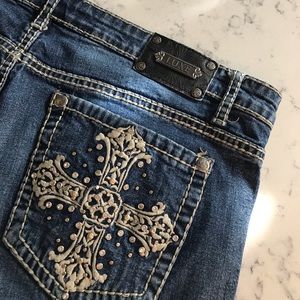 Tru Luxe bootcut jeans, size 14